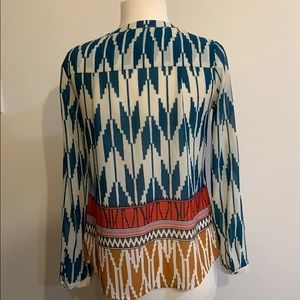 Maeve Tops - Anthropologie - Maeve brand patterned blouse Maeve Tops - Anthropologie - Maeve brand patterned blouse